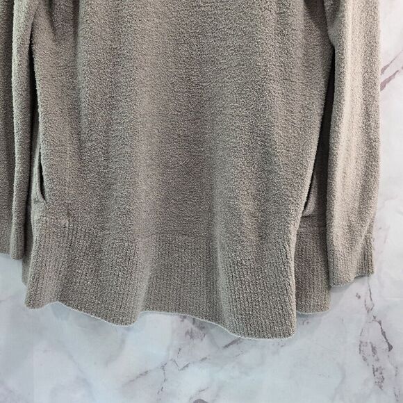 Barefoot Dreams Cardigan Women Small Purple Cozy Chic Light Wrap Pockets 423 - Picture 7 of 11